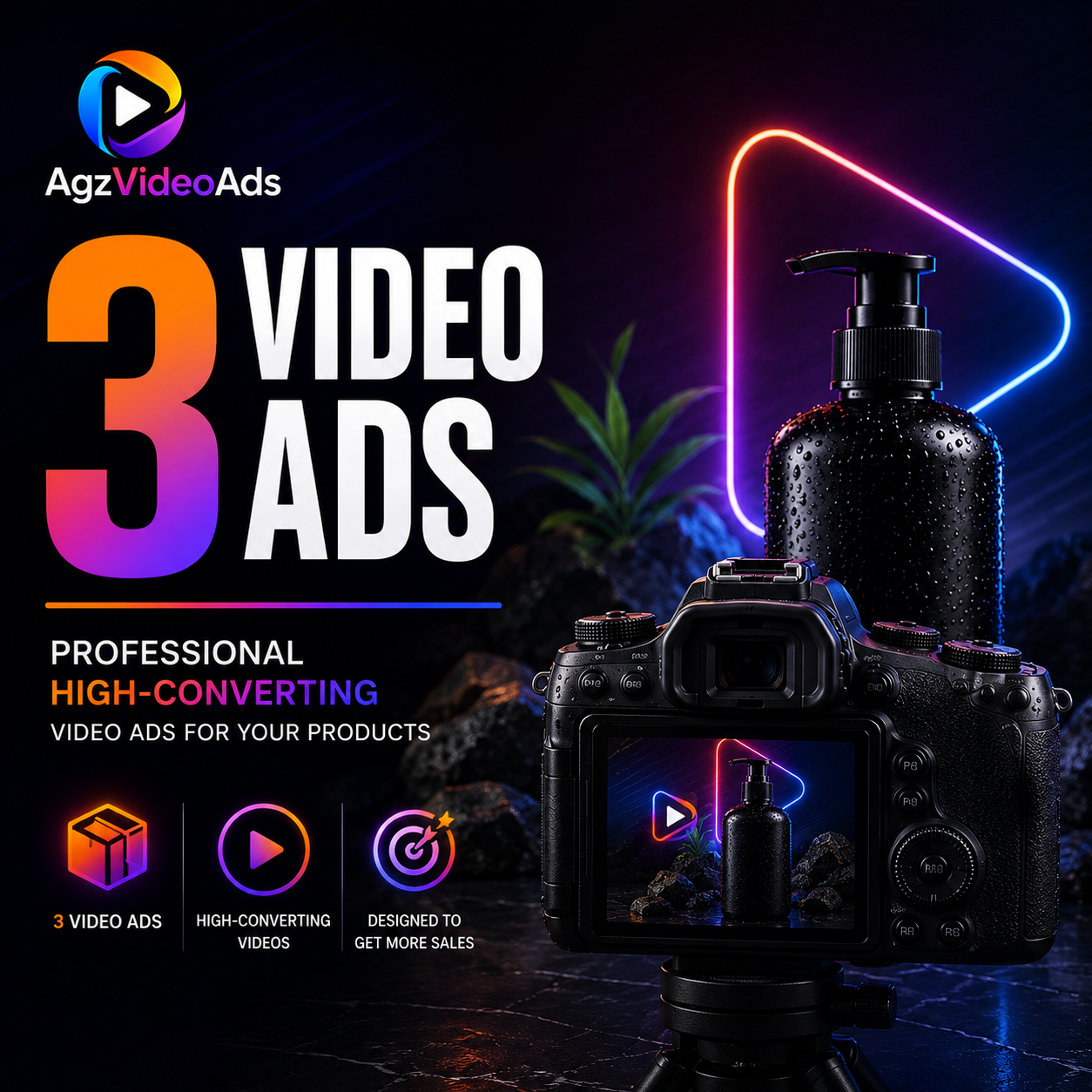 Product Video Ads x3