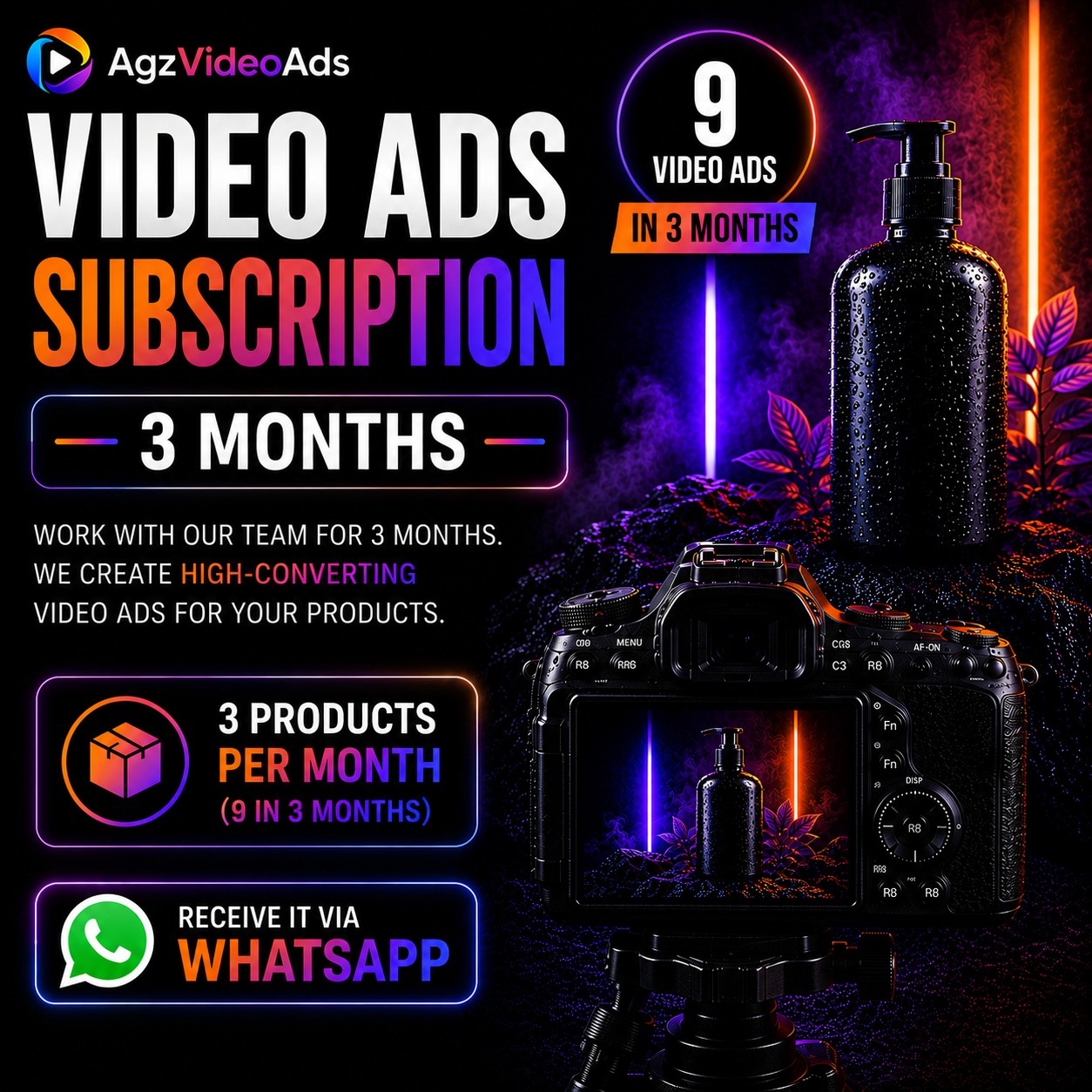 Video Ads Subscription 3 Months