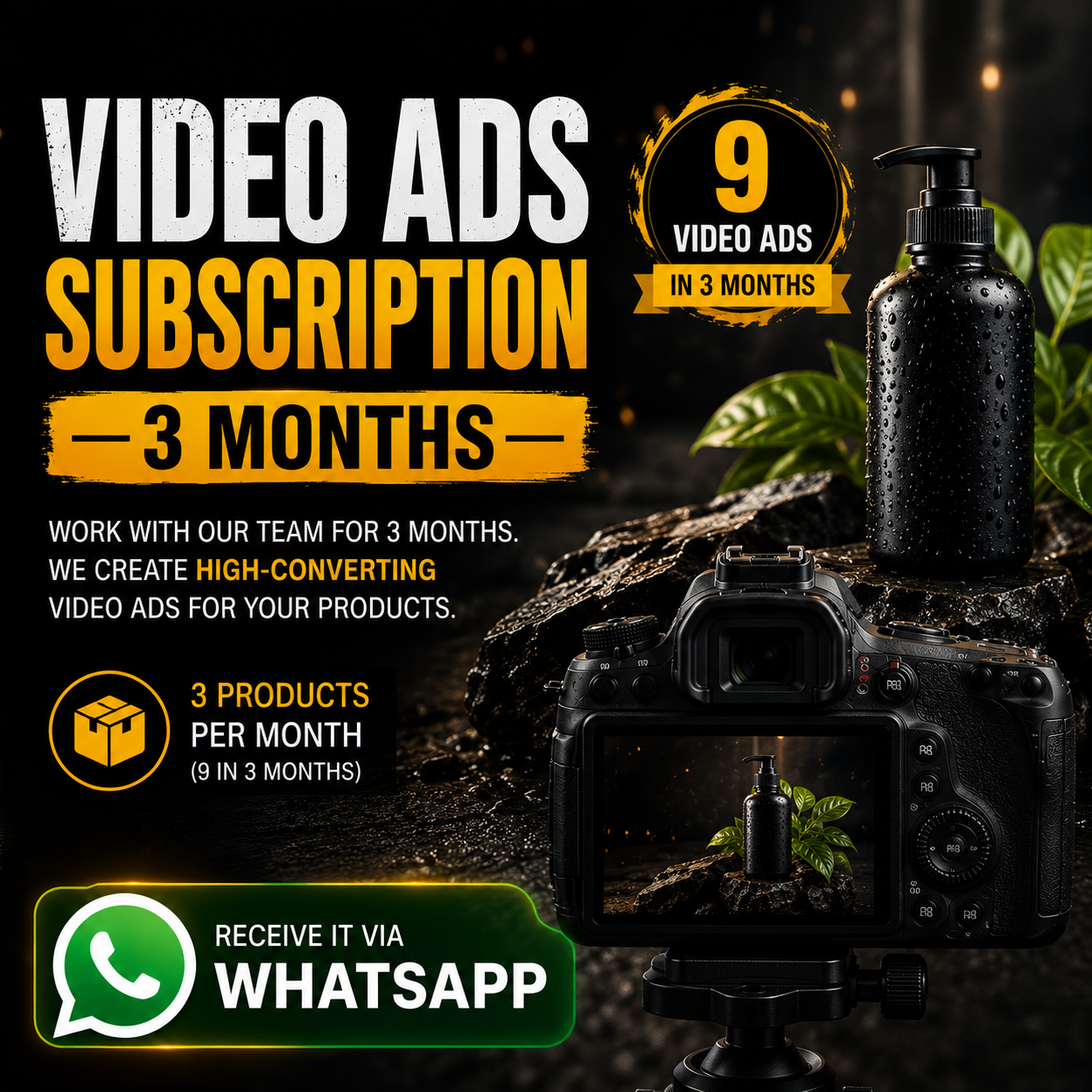 Video Ads Subscription 3 Months