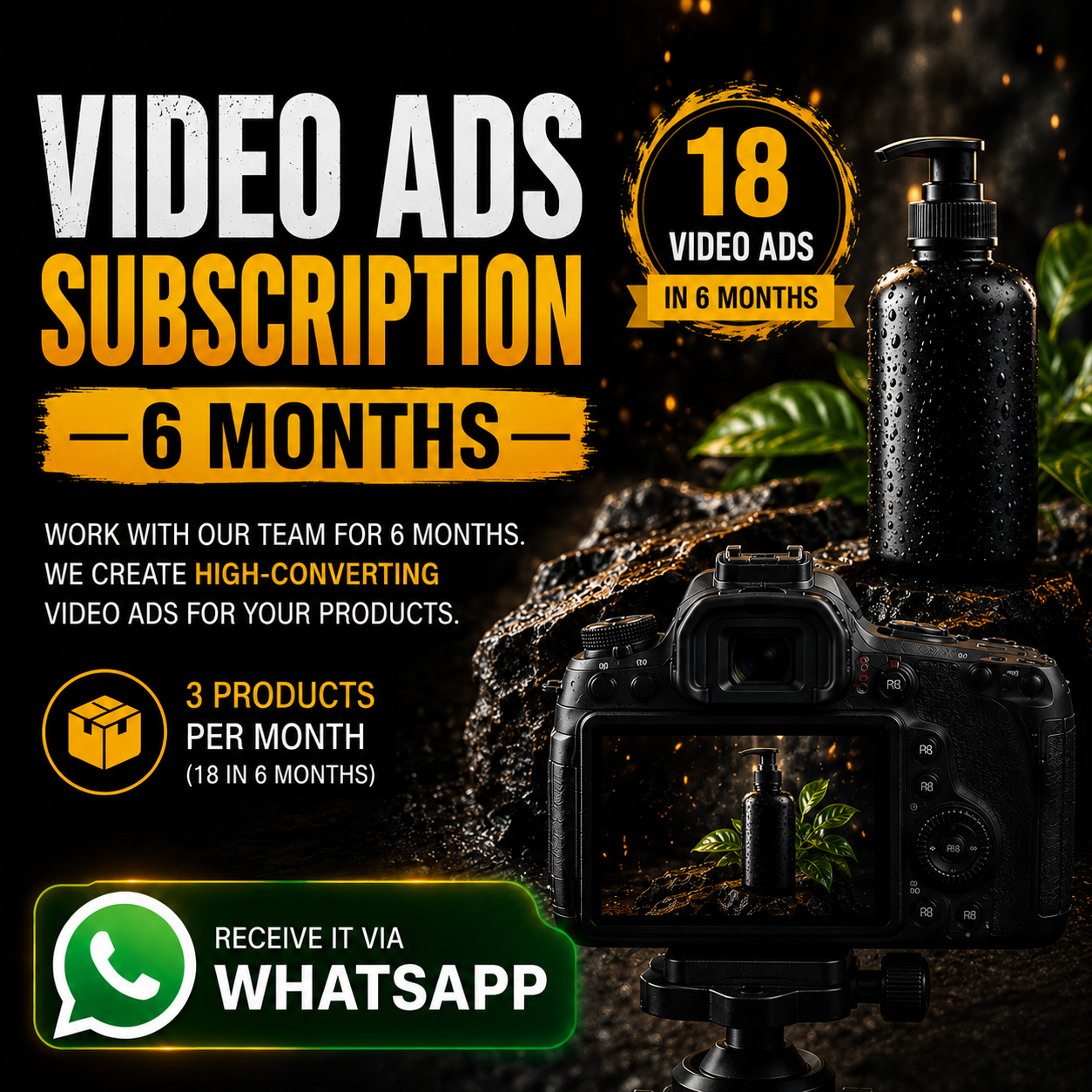 Video Ads Subscription 6 Months
