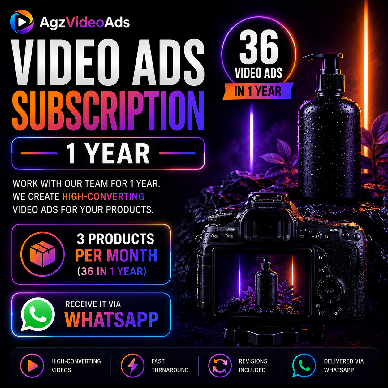 Video Ads Subscription 12 Months